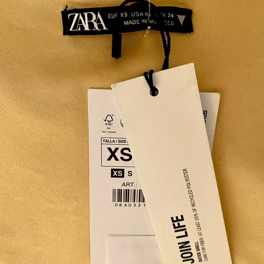 ZARA New Yellow Bodysuit, XS - Picture 12 of 14